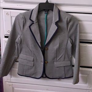 gray blazer